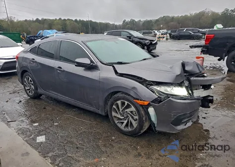 2018 Honda Civic Ex из США, поврежденный, VIN 19XFC2F74JE041242